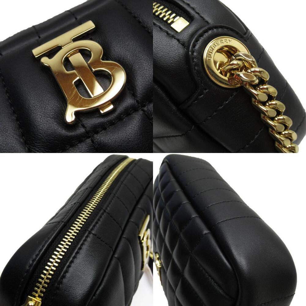 Burberry Gold Black Lola Bag Crossbody Shoulder - Picture 4 of 4